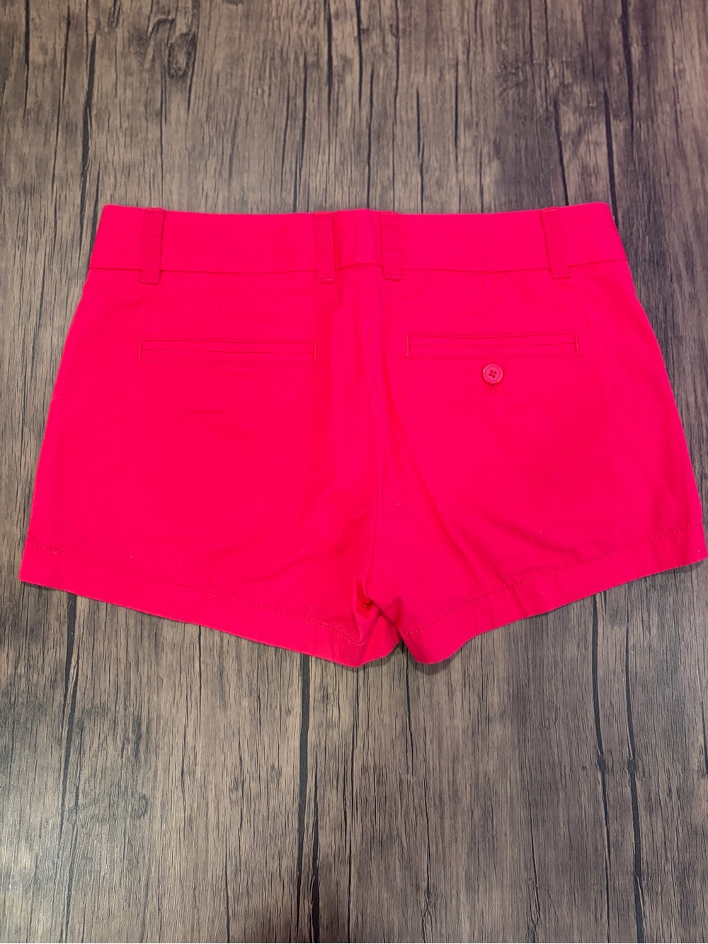 J. Crew Pink Chino Shorts - Classic Women's Short Size 0 - Picture 2 of 3